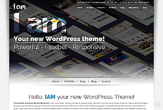 IAM - WordPress Theme