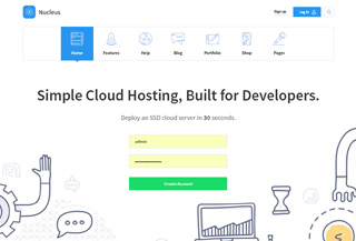Nucleus - HTML Template